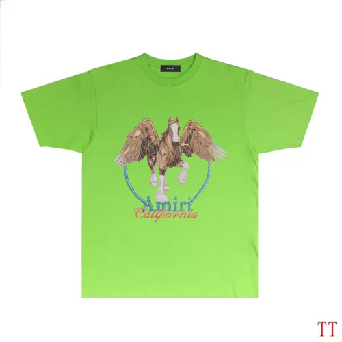 Wholesale Amiri T-Shirts Short Sleeved For Unisex #1278224 $32.00 USD, Wholesale Quality Replica Amiri T-Shirts