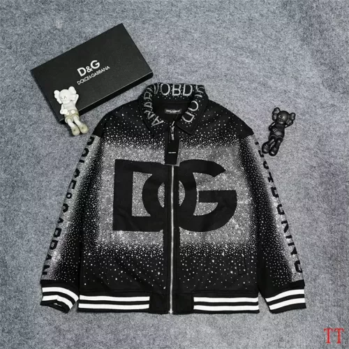 Wholesale Dolce &amp; Gabbana D&amp;G Jackets Long Sleeved For Men #1278341 $100.00 USD, Wholesale Quality Replica Dolce &amp; Gabbana D&amp;G Jackets