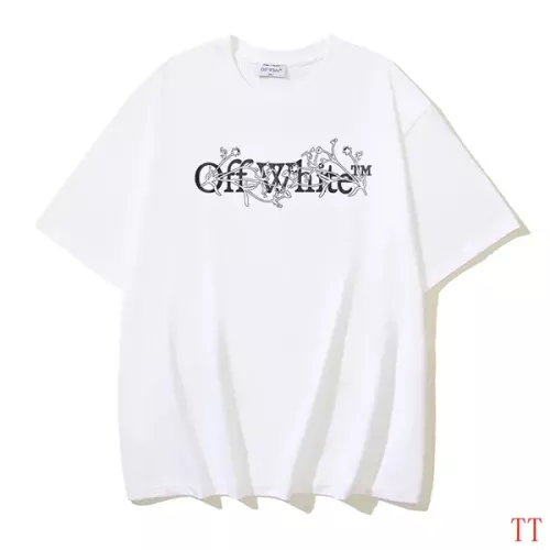 Wholesale Off-White T-Shirts Short Sleeved For Unisex #1278385 $29.00 USD, Wholesale Quality Replica Off-White T-Shirts