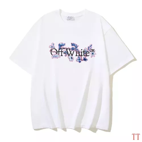 Wholesale Off-White T-Shirts Short Sleeved For Unisex #1278387 $29.00 USD, Wholesale Quality Replica Off-White T-Shirts