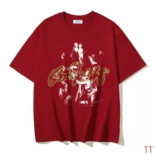 Wholesale Off-White T-Shirts Short Sleeved For Unisex #1278389 $32.00 USD, Wholesale Quality Replica Off-White T-Shirts