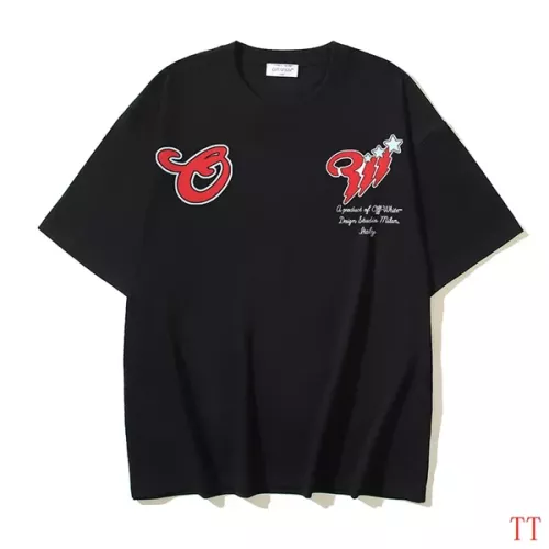Wholesale Off-White T-Shirts Short Sleeved For Unisex #1278397 $32.00 USD, Wholesale Quality Replica Off-White T-Shirts