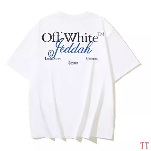 Wholesale Off-White T-Shirts Short Sleeved For Unisex #1278398 $29.00 USD, Wholesale Quality Replica Off-White T-Shirts