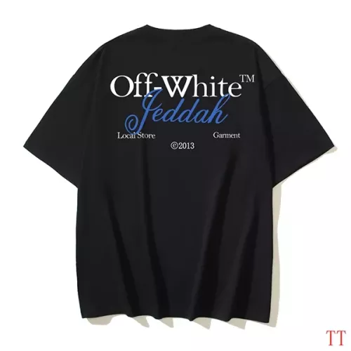 Wholesale Off-White T-Shirts Short Sleeved For Unisex #1278399 $29.00 USD, Wholesale Quality Replica Off-White T-Shirts