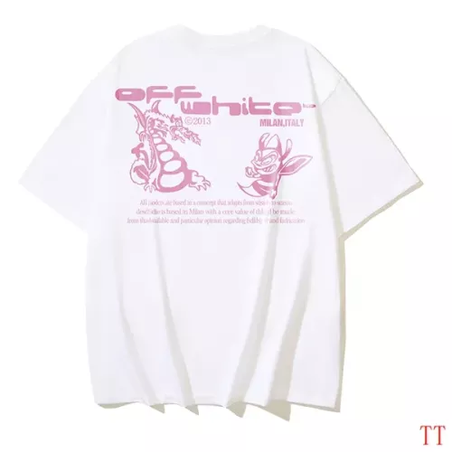 Wholesale Off-White T-Shirts Short Sleeved For Unisex #1278400 $29.00 USD, Wholesale Quality Replica Off-White T-Shirts