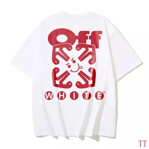 Wholesale Off-White T-Shirts Short Sleeved For Unisex #1278403 $29.00 USD, Wholesale Quality Replica Off-White T-Shirts