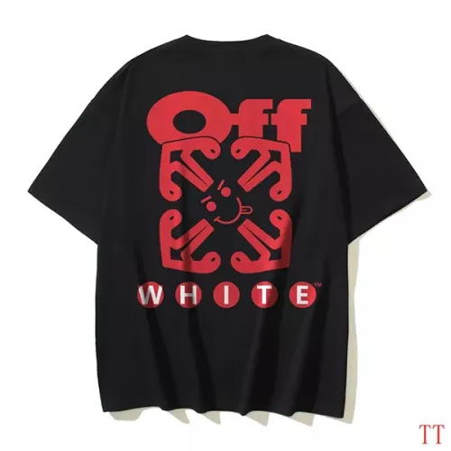 Wholesale Off-White T-Shirts Short Sleeved For Unisex #1278404 $29.00 USD, Wholesale Quality Replica Off-White T-Shirts