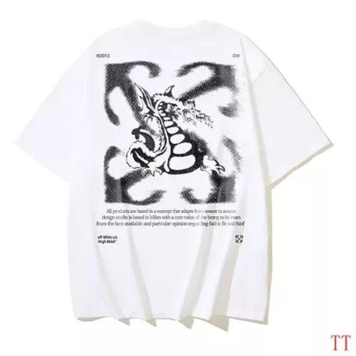 Wholesale Off-White T-Shirts Short Sleeved For Unisex #1278409 $29.00 USD, Wholesale Quality Replica Off-White T-Shirts