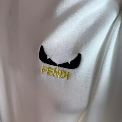 Replica Fendi T-Shirts Long Sleeved For Men #1278433 $45.00 USD for Wholesale