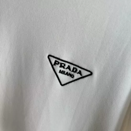 Replica Prada T-Shirts Long Sleeved For Men #1278435 $45.00 USD for Wholesale