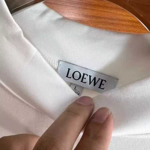 Replica LOEWE T-Shirts Long Sleeved For Men #1278437 $45.00 USD for Wholesale