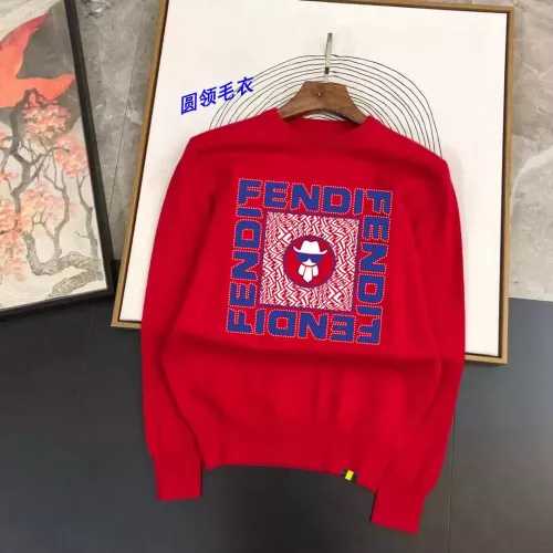 Wholesale Fendi Sweaters Long Sleeved For Men #1278564 $48.00 USD, Wholesale Quality Replica Fendi Sweaters