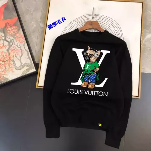 Wholesale Louis Vuitton LV Sweaters Long Sleeved For Men #1278569 $48.00 USD, Wholesale Quality Replica Louis Vuitton LV Sweaters