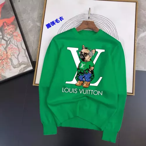 Wholesale Louis Vuitton LV Sweaters Long Sleeved For Men #1278571 $48.00 USD, Wholesale Quality Replica Louis Vuitton LV Sweaters