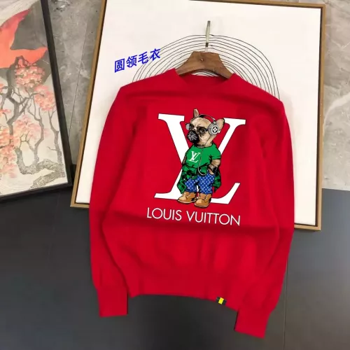 Wholesale Louis Vuitton LV Sweaters Long Sleeved For Men #1278572 $48.00 USD, Wholesale Quality Replica Louis Vuitton LV Sweaters