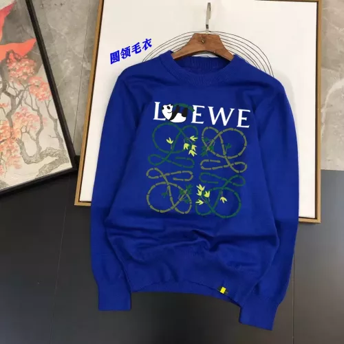 Wholesale LOEWE Sweaters Long Sleeved For Men #1278596 $48.00 USD, Wholesale Quality Replica LOEWE Sweaters