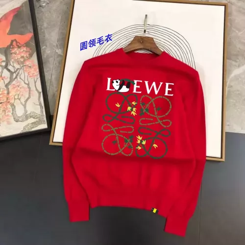 Wholesale LOEWE Sweaters Long Sleeved For Men #1278597 $48.00 USD, Wholesale Quality Replica LOEWE Sweaters