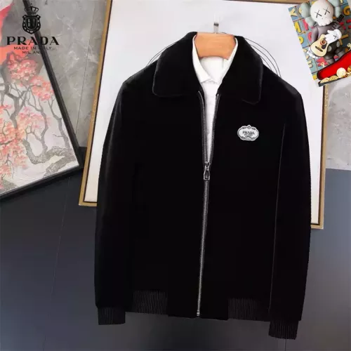 Wholesale Prada Jackets Long Sleeved For Men #1278636 $68.00 USD, Wholesale Quality Replica Prada Jackets