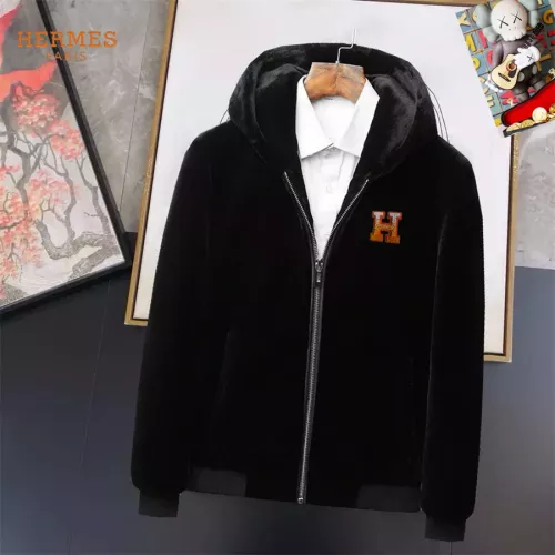 Wholesale Hermes Jackets Long Sleeved For Men #1278644 $68.00 USD, Wholesale Quality Replica Hermes Jackets