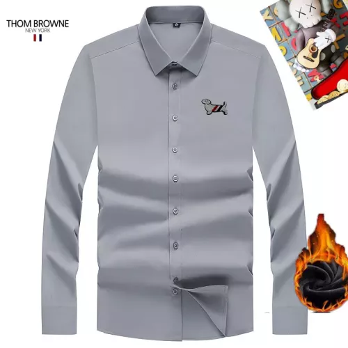 Wholesale Thom Browne TB Shirts Long Sleeved For Unisex #1278661 $42.00 USD, Wholesale Quality Replica Thom Browne TB Shirts