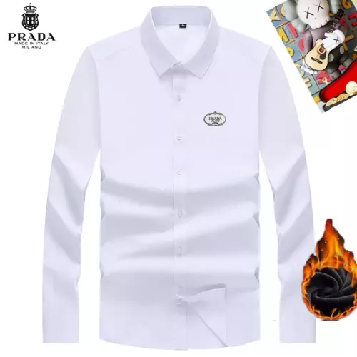 Wholesale Prada Shirts Long Sleeved For Unisex #1278663 $42.00 USD, Wholesale Quality Replica Prada Shirts