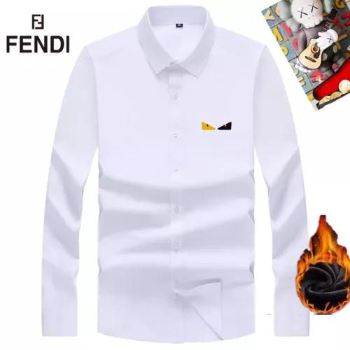 Wholesale Fendi Shirts Long Sleeved For Unisex #1278709 $42.00 USD, Wholesale Quality Replica Fendi Shirts