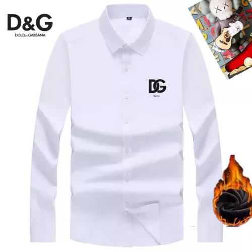 Wholesale Dolce &amp; Gabbana D&amp;G Shirts Long Sleeved For Unisex #1278761 $42.00 USD, Wholesale Quality Replica Dolce &amp; Gabbana D&amp;G Shirts