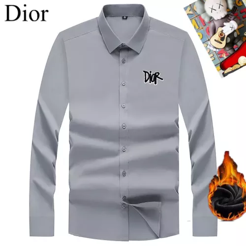 Wholesale Christian Dior Shirts Long Sleeved For Unisex #1278767 $42.00 USD, Wholesale Quality Replica Christian Dior Shirts