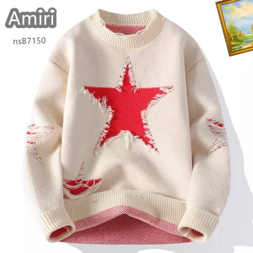 Wholesale Amiri Sweaters Long Sleeved For Men #1278773 $48.00 USD, Wholesale Quality Replica Amiri Sweaters