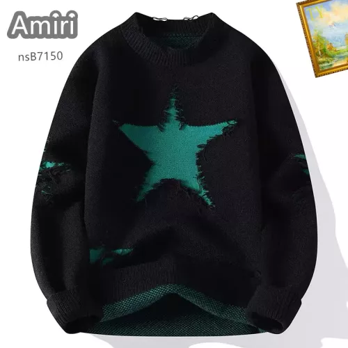 Wholesale Amiri Sweaters Long Sleeved For Men #1278775 $48.00 USD, Wholesale Quality Replica Amiri Sweaters