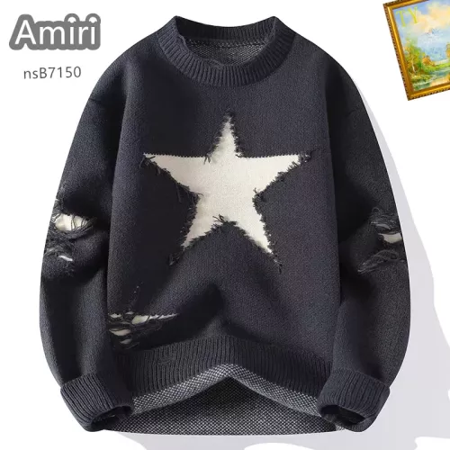 Wholesale Amiri Sweaters Long Sleeved For Men #1278776 $48.00 USD, Wholesale Quality Replica Amiri Sweaters