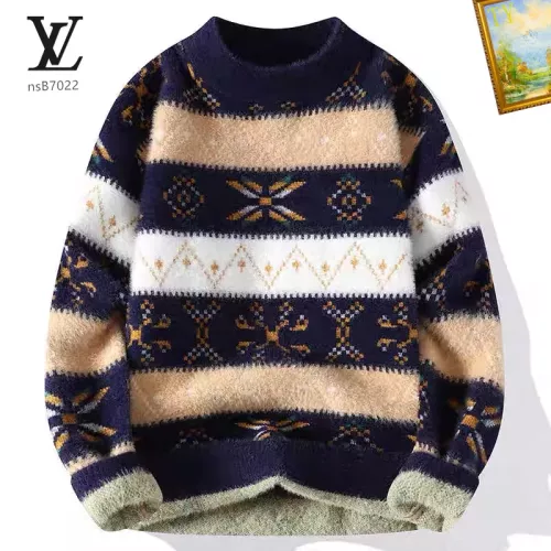 Wholesale Louis Vuitton LV Sweaters Long Sleeved For Men #1278778 $48.00 USD, Wholesale Quality Replica Louis Vuitton LV Sweaters