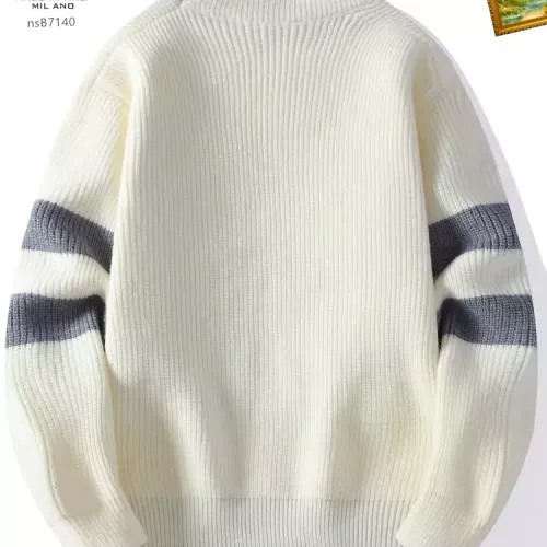 Replica Prada Sweater Long Sleeved For Men #1278783 $48.00 USD for Wholesale