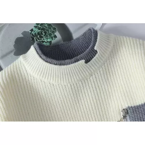 Replica Prada Sweater Long Sleeved For Men #1278783 $48.00 USD for Wholesale