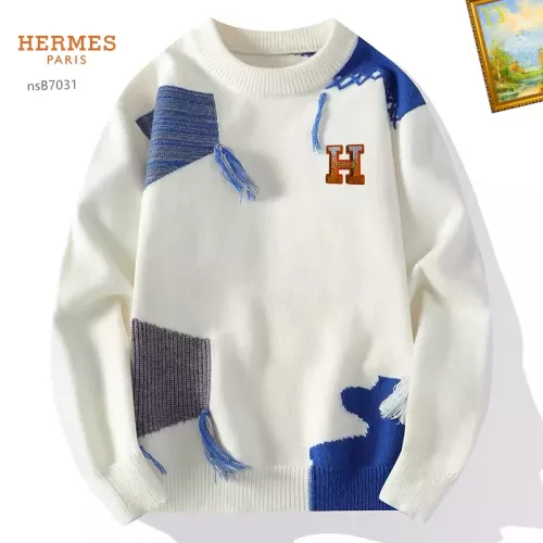 Wholesale Hermes Sweaters Long Sleeved For Men #1278786 $48.00 USD, Wholesale Quality Replica Hermes Sweaters