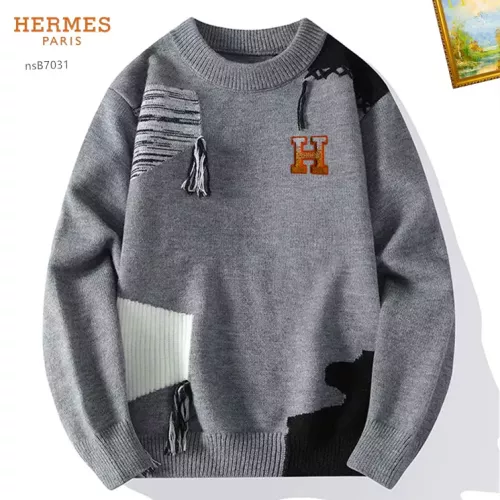Wholesale Hermes Sweaters Long Sleeved For Men #1278787 $48.00 USD, Wholesale Quality Replica Hermes Sweaters