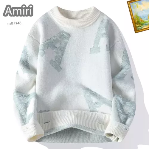 Wholesale Amiri Sweaters Long Sleeved For Men #1278789 $48.00 USD, Wholesale Quality Replica Amiri Sweaters