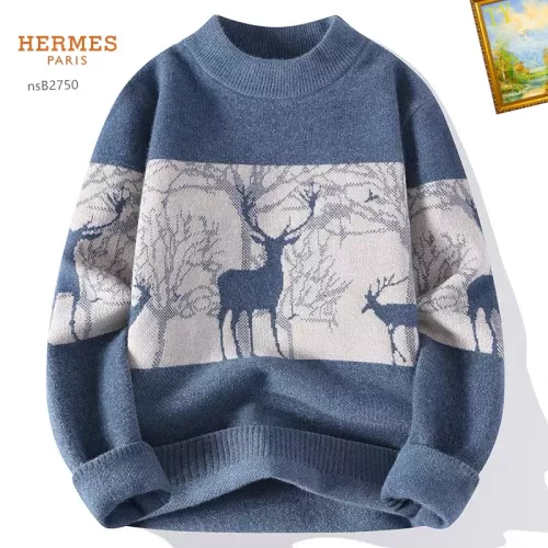 Wholesale Hermes Sweaters Long Sleeved For Men #1278805 $48.00 USD, Wholesale Quality Replica Hermes Sweaters