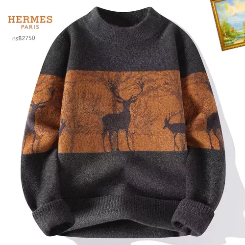 Wholesale Hermes Sweaters Long Sleeved For Men #1278806 $48.00 USD, Wholesale Quality Replica Hermes Sweaters