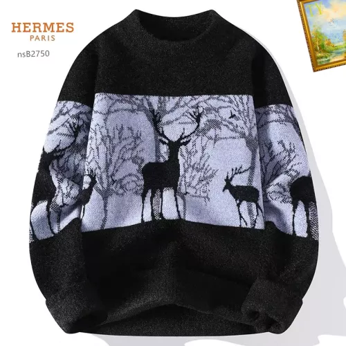 Wholesale Hermes Sweaters Long Sleeved For Men #1278807 $48.00 USD, Wholesale Quality Replica Hermes Sweaters