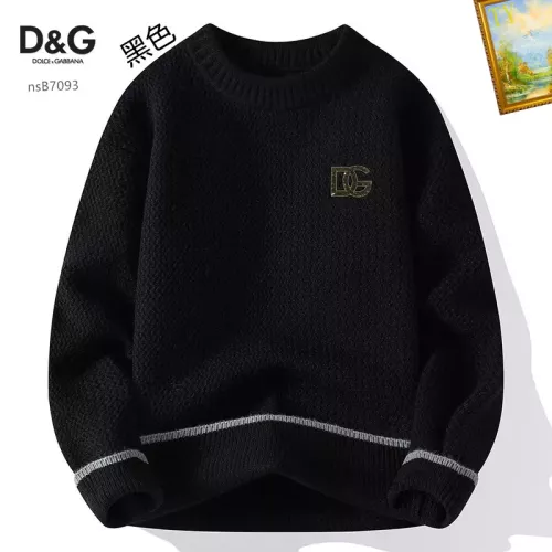 Wholesale Dolce &amp; Gabbana D&amp;G Sweaters Long Sleeved For Men #1278826 $48.00 USD, Wholesale Quality Replica Dolce &amp; Gabbana D&amp;G Sweaters