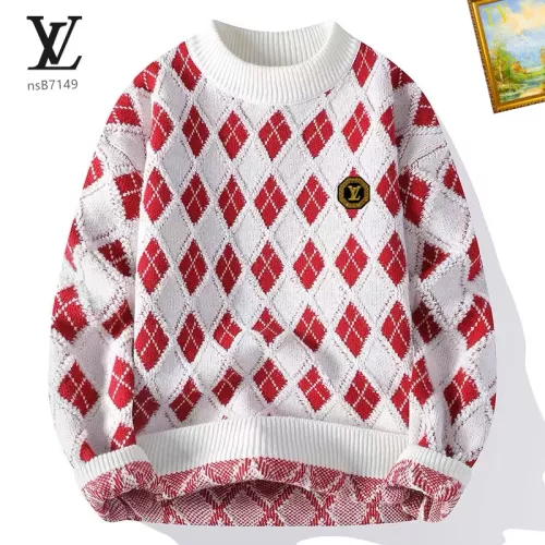 Wholesale Louis Vuitton LV Sweaters Long Sleeved For Men #1278843 $48.00 USD, Wholesale Quality Replica Louis Vuitton LV Sweaters
