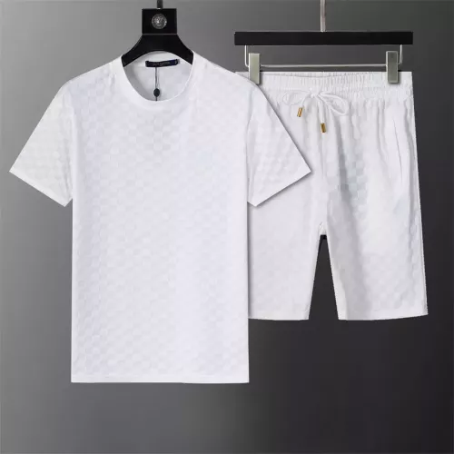 Wholesale Louis Vuitton LV Tracksuits Short Sleeved For Men #1278863 $42.00 USD, Wholesale Quality Replica Louis Vuitton LV Tracksuits