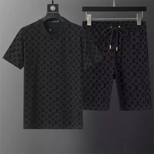 Wholesale Louis Vuitton LV Tracksuits Short Sleeved For Men #1278870 $42.00 USD, Wholesale Quality Replica Louis Vuitton LV Tracksuits