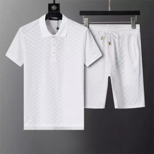 Wholesale Louis Vuitton LV Tracksuits Short Sleeved For Men #1278874 $45.00 USD, Wholesale Quality Replica Louis Vuitton LV Tracksuits