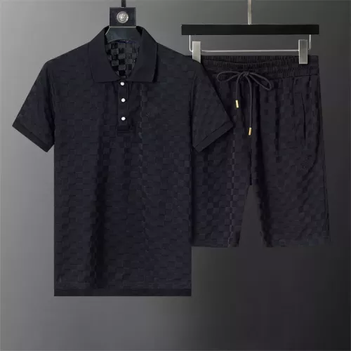 Wholesale Louis Vuitton LV Tracksuits Short Sleeved For Men #1278875 $45.00 USD, Wholesale Quality Replica Louis Vuitton LV Tracksuits