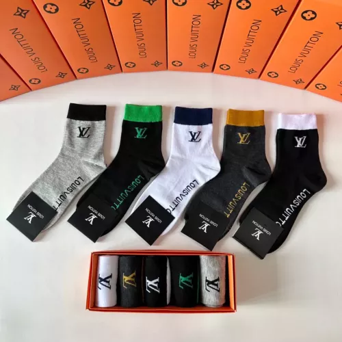 Wholesale Louis Vuitton LV Socks #1278886 $29.00 USD, Wholesale Quality Replica Louis Vuitton LV Socks