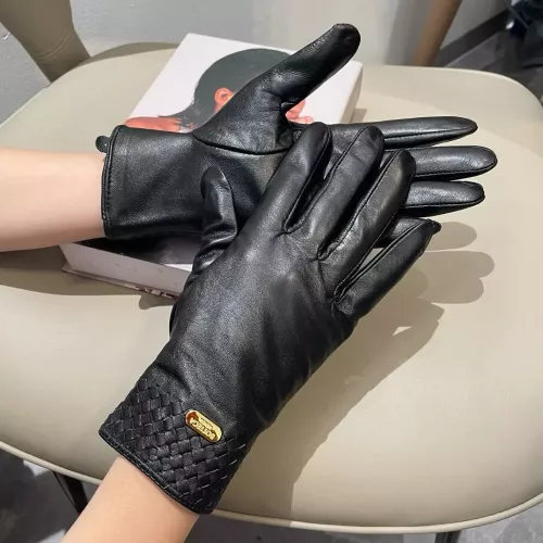 Replica Bottega Veneta BV Gloves For Women #1278904 $56.00 USD for Wholesale