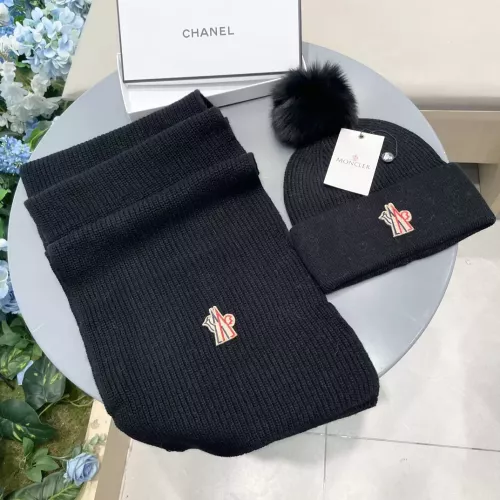 Wholesale Moncler Hat and Scarf Set #1278919 $64.00 USD, Wholesale Quality Replica Moncler Hat and Scarf and Glove Set