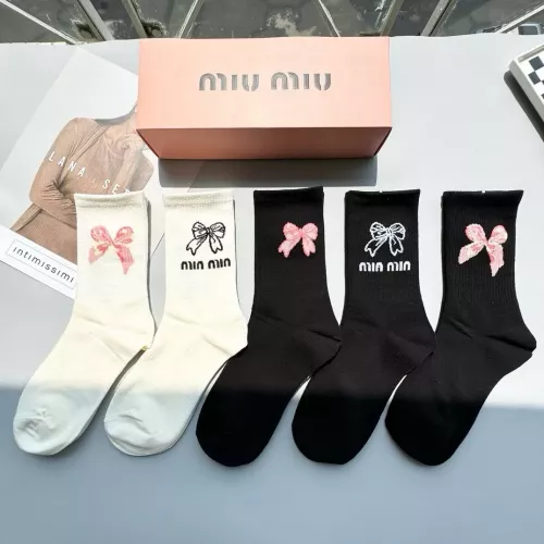 Wholesale MIU MIU Socks #1278925 $29.00 USD, Wholesale Quality Replica MIU MIU Socks